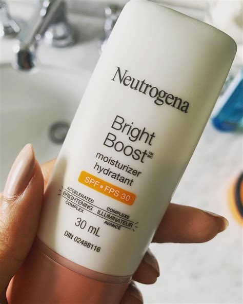 Neutrogena Bright Boost Moisturizer Spf 30 Review Canadian Beauty