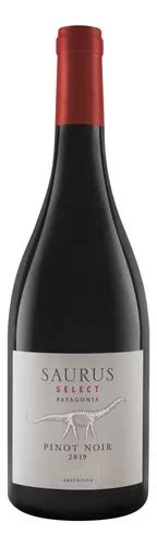 Vino Familia Schroeder Saurus Select Pinot Noir X 750cc Cuotas Sin