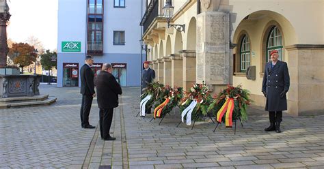 Stilles Gedenken Zum Volkstrauertag 2021 In Sigmaringen