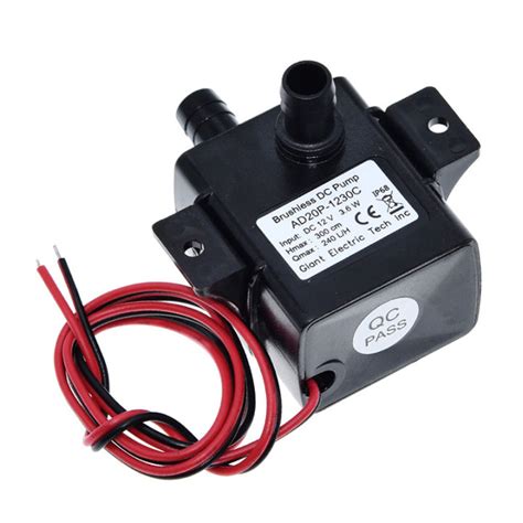 Ultra Quiet Dc V W M L H Waterproof Brushless Pump Mini