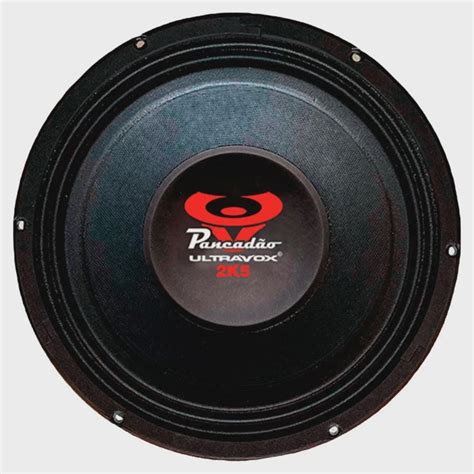 Ultravox Alto Falante Woofer Pancad O K W Rms Polegadas Ohms