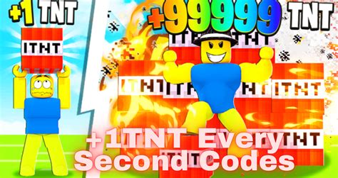 Tnt Every Second Codes Roblox Wins Techenroll