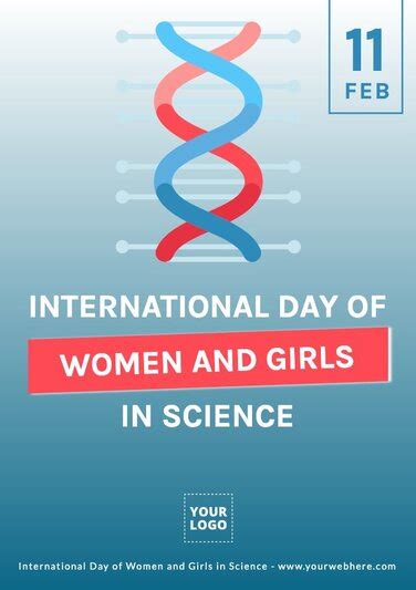 Posters for Day of Women and Girls in Science