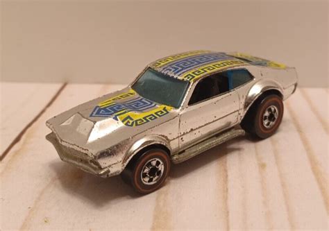 Vintage Hot Wheels Redline Mighty Maverick Chrome Car S Toy Red Line Antique Price