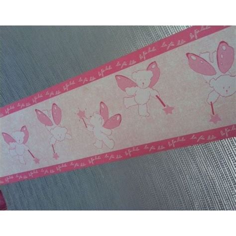 Pink Teddy Bear Border | Wallpaper Shop | Pink Wallpaper Borders