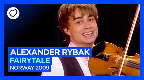 alexander rybak fairytale  norway grand final winner