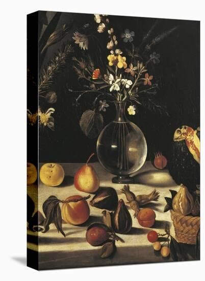 'Still Life with Flowers and Fruit' Giclee Print - Caravaggio | Art.com