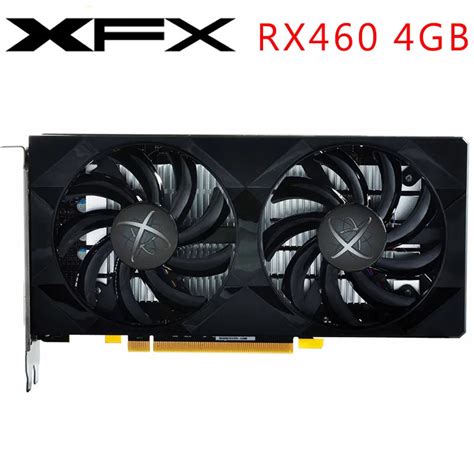 Placa De V Deo Xfx Rx460 4 Gb 128bit Gddr5 Placas Gr Ficas Para Amd Rx