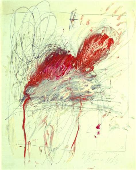 Leda and the Swan, 1963 - Cy Twombly - WikiArt.org