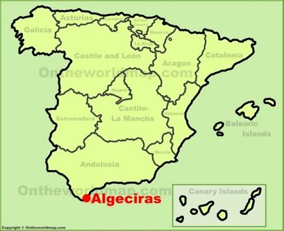 Algeciras Maps | Spain | Maps of Algeciras