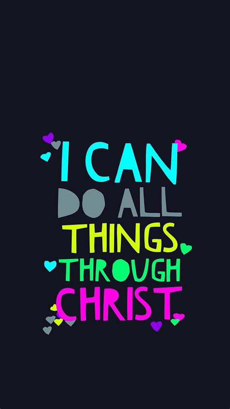 Philippians I Can Do All Things Through Christ Which Strengtheneth