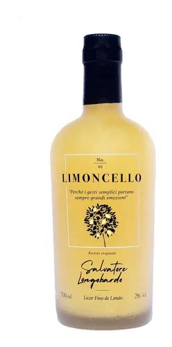 Licor Fino De Limão Limoncello Salvatore Longobardo 700ml