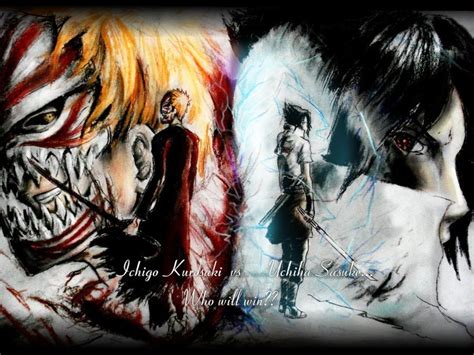 Ichigo Vs Sasuke - Anime Vs Anime Photo (12435908) - Fanpop