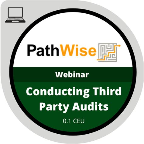 Conducting Third Party Audits Webinar Credly