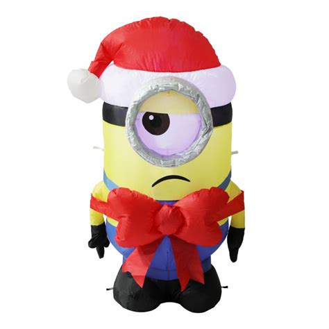 Inflable Navide O Iluminado M X X Cm Minion Stuart The