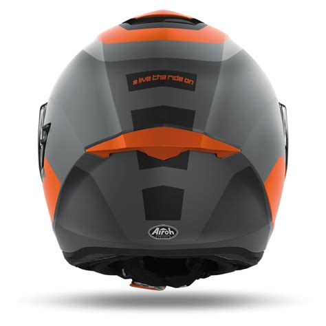 Casco Integrale Airoh ST501 Dock Orange Matt Kmotoshop It