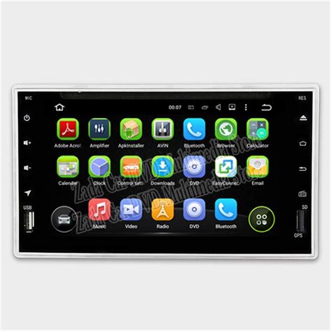 Navitopia Polegada Carro Dvd Quad Core Android Gps Do R Dio De