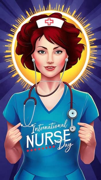 Premium Photo International Nurses Day Vector Illustration