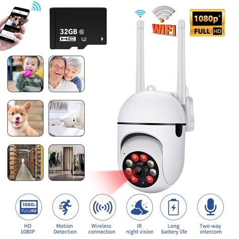 Security Cameras Wireless Outdoor, WiFi, Night Vision, Motion Detection ...