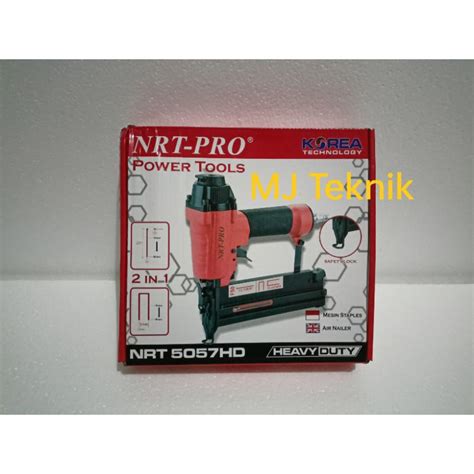 Jual Mesin Staples Air Nailer 2in1 NRT 5057HD NRT Pro Shopee Indonesia