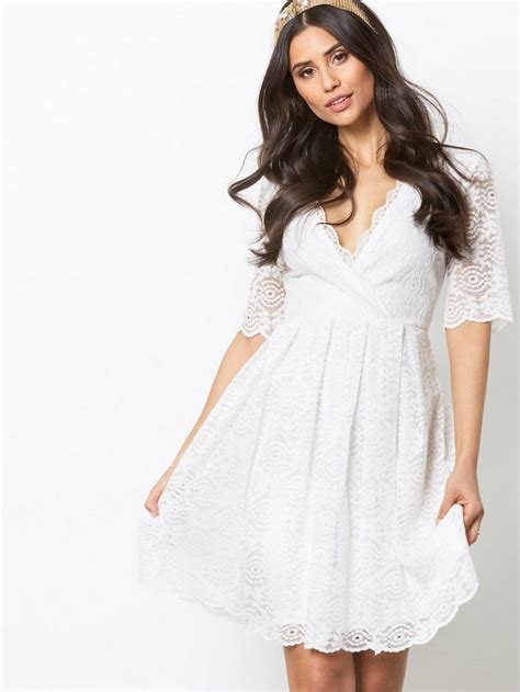 Vit Short Sleeve Lace Dress