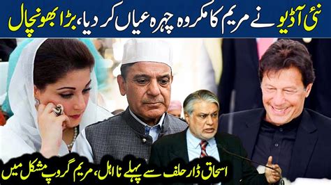 Maryam Nawaz Group Caught In Audio Leaks Ishaq Dar Disqualified