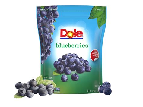 Dole Frozen Blueberries 32 Oz For Pies Muffins More Dole Sunshine