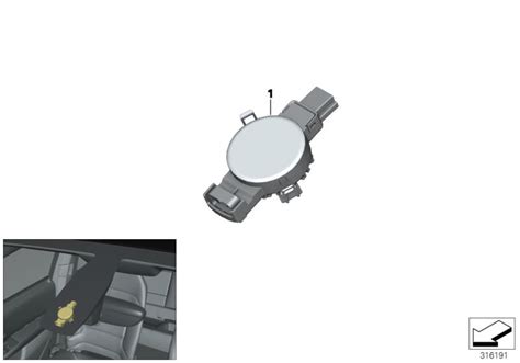 Original BMW Sensor rain light solar condensationMini 3 Türer R50