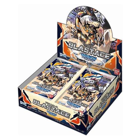 Digimon Card CG BT 14 Blast Ace Box 24 Pack