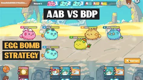 Aqua Aqua Bird Aab Egg Bomb Strategy Axie Infinity Arena Gameplay