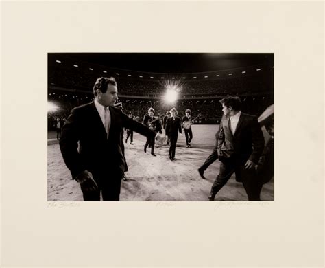 Lot Detail The Beatles At Shea Stadium Photograph Signed By Jim