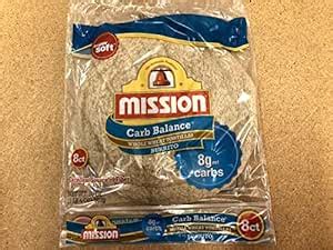 Amazon Mission Carb Balance Whole Wheat Burrito Size Per