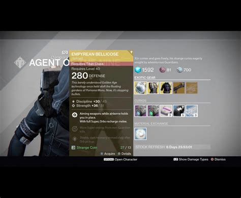 Where Is Xur Destiny Location And New Exotic Items For March