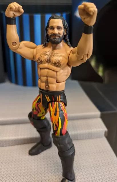 FIGURINE ARTICULÉE POSABLE Seth Freakin Rollins WWE Mattel Elite pas