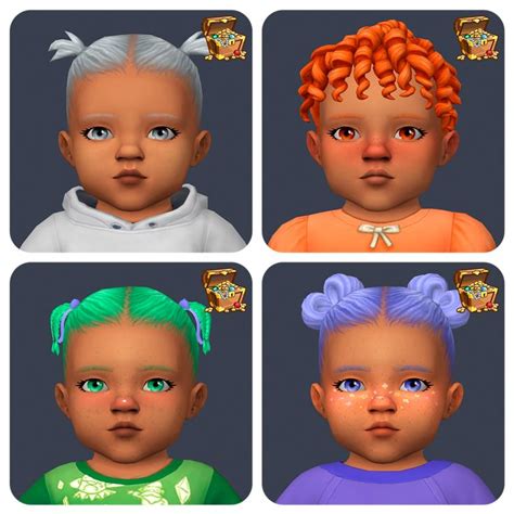 Cute Little Baby, Little Babies, Sims 4 Cc Folder, Sims Hair, Sims 4 Cc ...