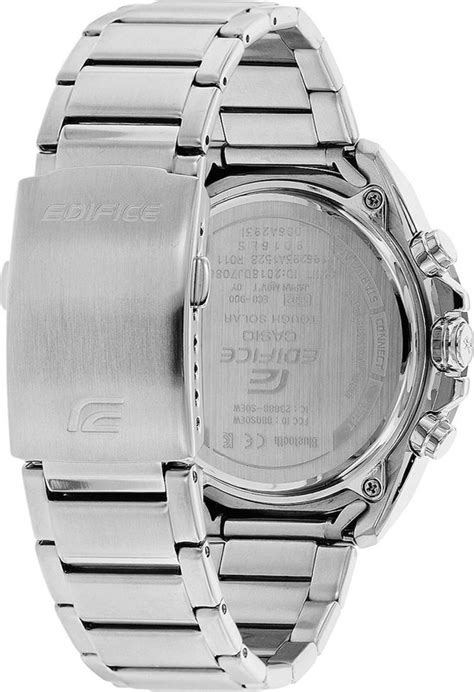 Casio Edifice Ecb Db Aef Heren Horloge Bol