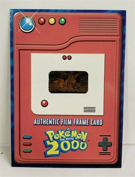 Mavin Authentic 35 Mm Film Frame Card Pokemon The Movie 2000 Topps