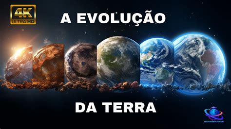 A EVOLUÇÃO PLANETA TERRA 4k observatorioespacial astronomia cosmos