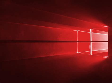 Red Windows 10 Wallpaper HD - WallpaperSafari