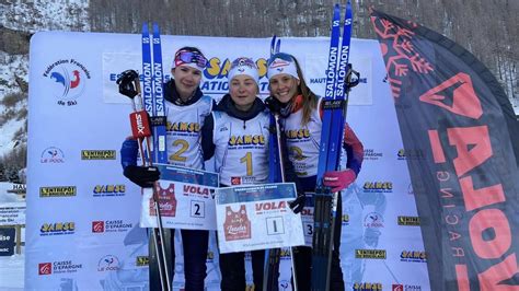 Le Doubl Pour Jeanne Richard Sports Infos Ski Biathlon