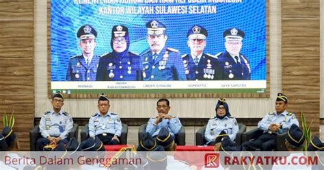 Kakanwil Kemenkumham Sulsel Beri Pengarahan Tentang Pelaksanaan Tugas