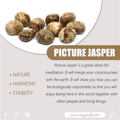 WHAT IS PICTURE JASPER? | Picture jasper, Gemstone meanings, Crystal ...