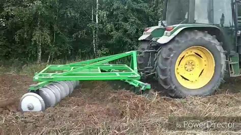 Akcja Talerzowanie JOHN DEERE 6300 YouTube