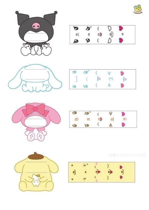 Printable Sanrio Craft