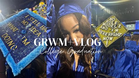 Graduating College At 18 🎓🍾 College Graduation 2023 Grwmvlog Me