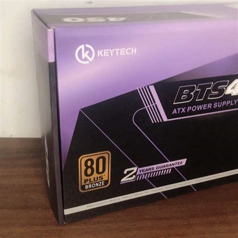 Keytech BTS 450 450 Watts True Rated Brand New ATX Power Supply Unit