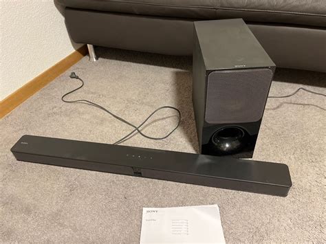 Sony Soundbar Mit Subwoofer Kaufen Auf Ricardo