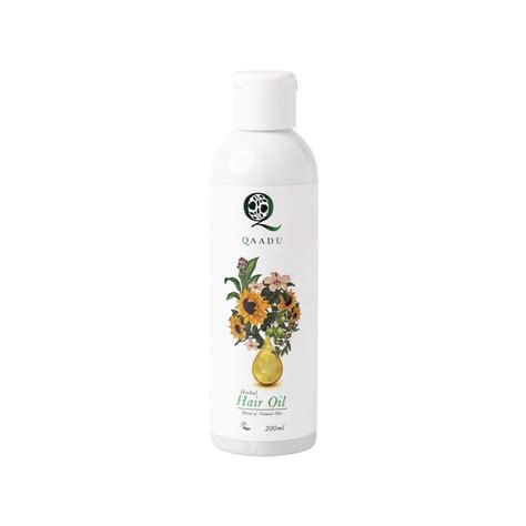 Qaadu Herbal Hair Oil With Amla Bhringraj Hibiscus Oil And Coconut Oil Extract 200 Ml Online At