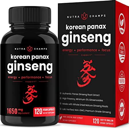 Amazon Noomost Authentic Korean Red Panax Ginseng Ginkgo Biloba