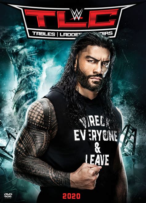 Full List Of 2020 Wwe Dvd And Blu Ray Releases Wwe Tlc 2020 Cover